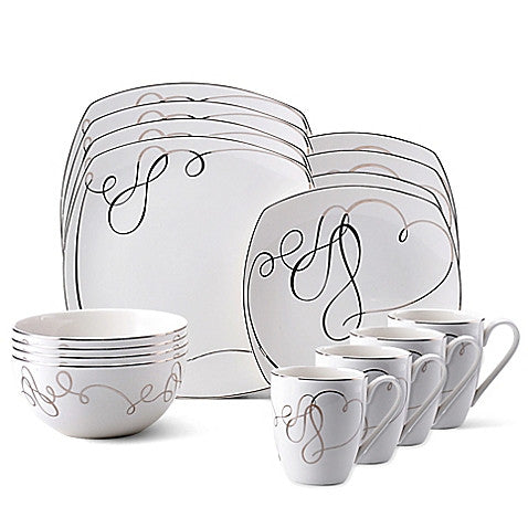 Mikasa® Love Story 16-Piece Dinnerware Set