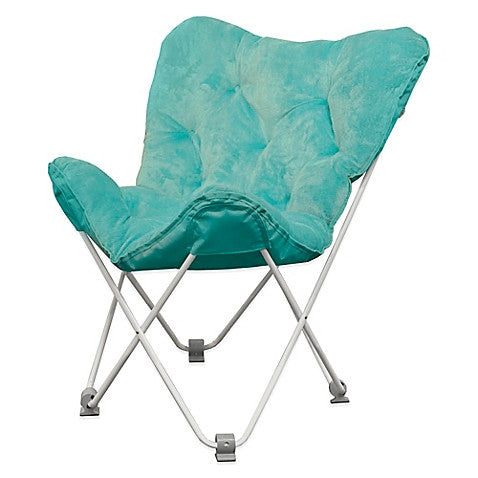 Tufted Folding Butterfly Chair