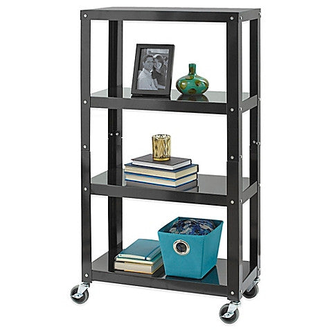 Studio 3B™ 4-Tier Metal Shelving in Black